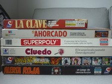 LOTE 9 JUEGOS DE MESA