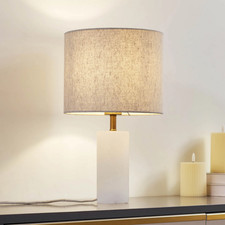 Lindby Tischlampe Alabaster