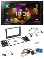 JVC DAB Lenkrad 2DIN Bluetooth USB Autoradio für Kia Sportage QL ab 2016 schwarz