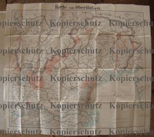 456c❚ alte Landkarte Italien Padua Adria Verona Trient Venedig Udine Belluno