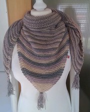 Tuch Dreieck Strick handmade