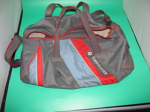 Tasche samsonite grau rot - samsonite, grau-rot
