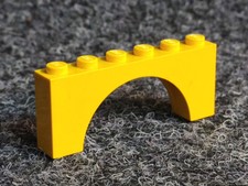 Lego 1 x 3307 gelb Torbogen  1 x 6 x 2 - 375 Ritter Burg Classic Town City