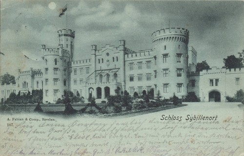Schloss sybillenort - ak,