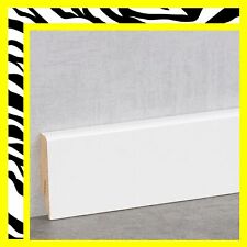 AKTION 10 Stück Sockelleiste weiß 58mm Cube K58C Fußleiste FREI HAUS AKTION