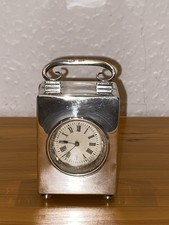 Antike Tischuhr Reiseuhr 925