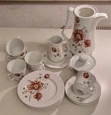 Kaffeeservice JLMENAU Graf von Henneberg DDR-Zeiten 20-teilig unvollständig