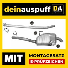 Auspuffanlage für Citroen C8 Lancia Phedra Peugeot 807 2.0 Hdi Auspuff G497