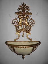 Weihwasserbecken Eisen Antik