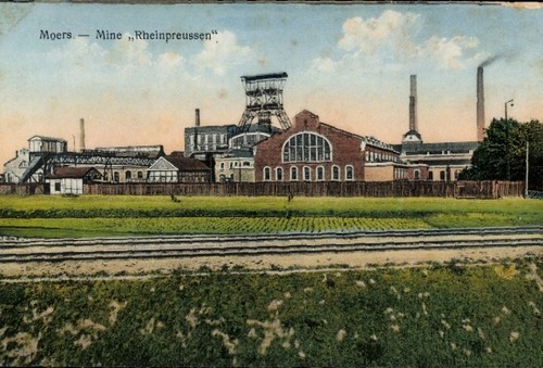 Moers niederrhein mine - moers, niederrhein,