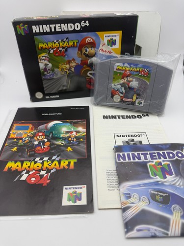 Mario kart nintendo n64 - **nintendo,