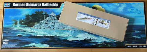Bismarck 200 trumpeter mit - bismarck, 1:200