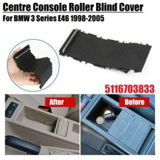 Schwarz Rolloabdeckung Mittelkonsole 51167038333 Für BMW 3er E46 1998-2005 DE