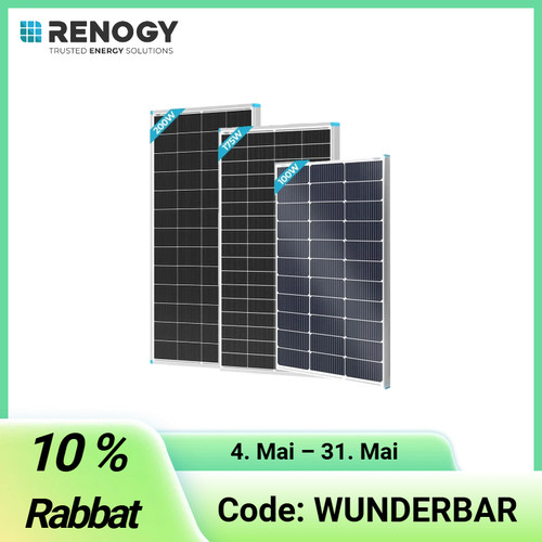 Renogy solarmodul 100175200w - renogy,