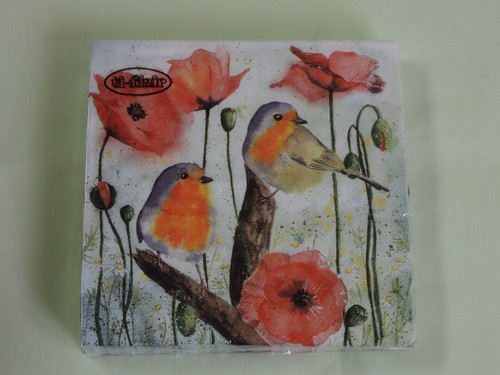 Servietten klatschmohn - 20,