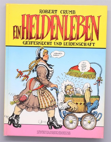 Robert crumb ein heldenleben - robert,