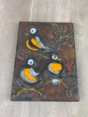 Vintage keramik wandrelief - vintage,