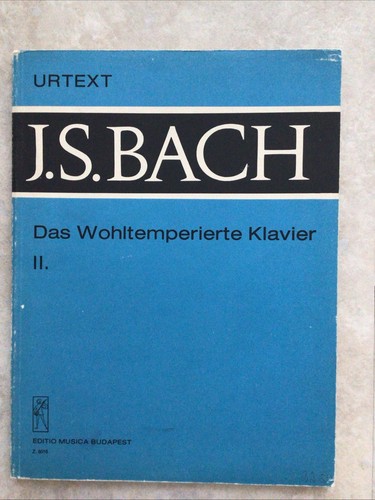 Wohltemperiertes klavier j - klavier, ii