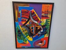 Malerei/Gemälder in Rahmen Modern Abstrakte Kunst "JJ 1994" Einrichtung #252467