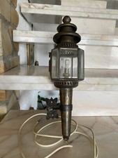 Wandlampe / Innen + Außen/ Messing  o. Kupfer ? / alt/