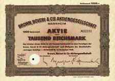 Brown Boveri Mannheim BBC ABB