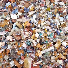 1Kg Zierkies Kindergeburtstag Sandkiste Rohsteine Edelsteine Edelsteinkies Zen