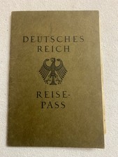 Alter Reisepass Deutsches Reich Schleusingen Italien Schweiz Einmalige Ausreise