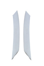 2x Opel Calibra A Blende Zierleiste C-Säule AUSSEN 474 Casablanca Weiss 90347889