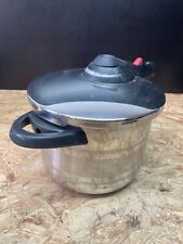 Schnellkochtopf BRK Premium 6,0 L mit Gareinsatz Induktion, Gas, Elektro