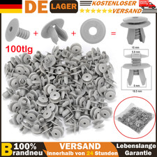 100x befestigung clips - 100x,