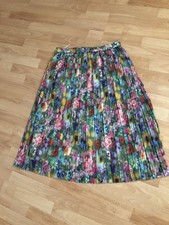 Damenrock * Plissee - Rock * Faltenrock * Blumig Gr. 46