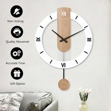 Wanduhr mit Pendel Pendeluhr