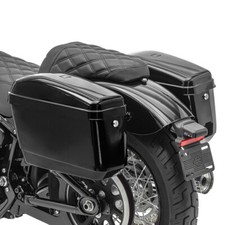 Hard saddlebags for Honda