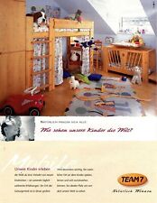 3w21644/ Alte Reklame aus 1999 – TEAM7 - Natürlich wohnen