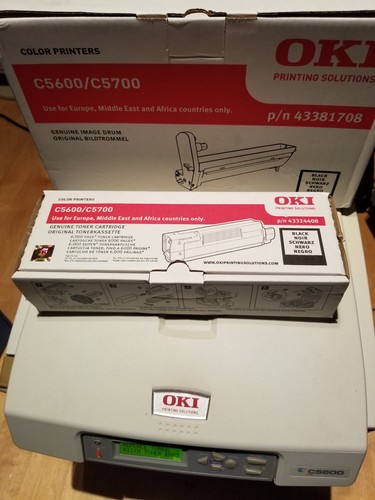 Drucker oki c5600 als defekt - oki,