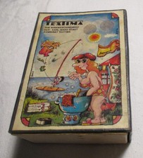 Streichholzschachtel groß TEXTIMA Karl-Marx-Stadt DDR leer 60er-70er-80er Jahre