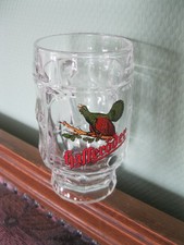 Hasseröder Auerhahn altes Bierglas Glas Bierkrug 0,3l DDR Brauerei Bier Ostalgie