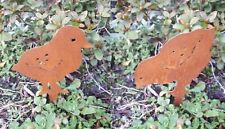 Edelrost Küken m. Spieß