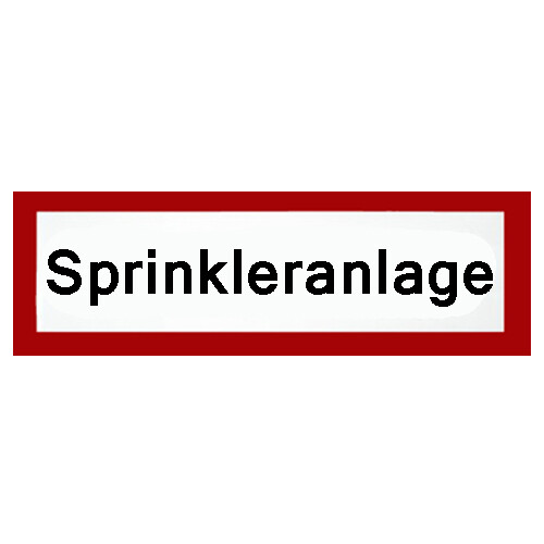 Sprinkleranlage folie - sprinkleranlage,