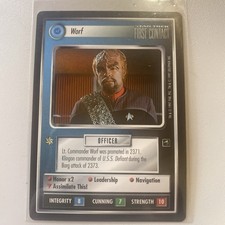 Star Trek CCG - First Contact - Worf (Personnel - Federation)