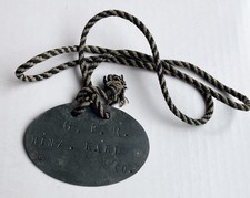 Erkennungsmarke EKM Garde Füsilier Regiment Zink 1.WK original TOP