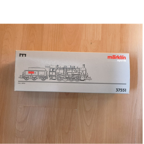 Märklin dampflok 37551 - dampflok, 55