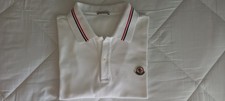 MONCLER ORIGINAL Poloshirt in Weiß Gr.: XL NEU