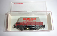 Fleischmann H0 5569-Schienenrenigungswagen DB -TOP-OVP-track cleansing car