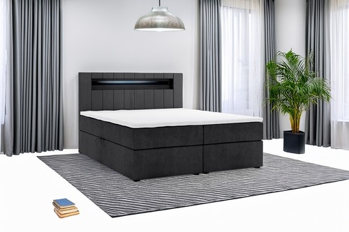 Boxspringbett kuba mit - boxspringbett,