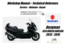 Suzuki Burgman 650 AN650 AN650