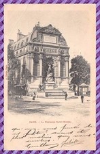Postkarte - Paris - La Brunnen