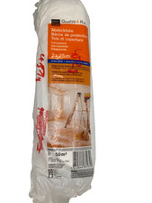 Abdeckfolie, extra dünn, 2x25m= 50qm, transparent