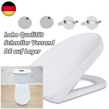 WC Sitz D-Form Weiß duroplast