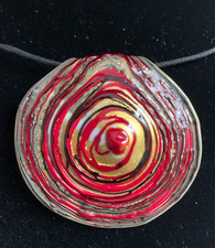 absoluter Hingucker: Anhänger aus echtem!!! Muranoglas in Original-Box, Unikat